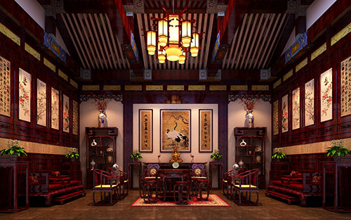 中式裝修四合院|良辰美景奈何天，賞心悅目誰(shuí)家院