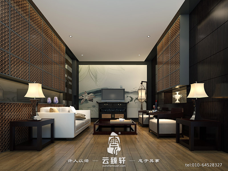 創意酒店房間里客廳的擺放設置