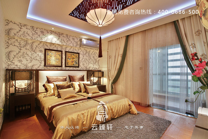 臥室的中式裝修設(shè)計效果圖