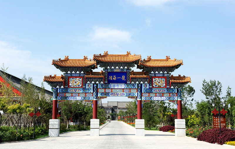 中式設(shè)計(jì)特色魅力建筑“中式門樓”