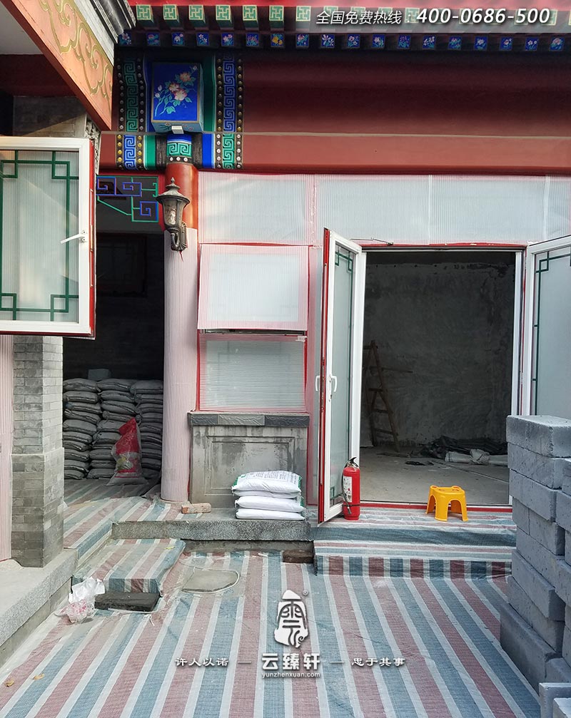 正在準(zhǔn)備裝修施工的室內(nèi)展示
