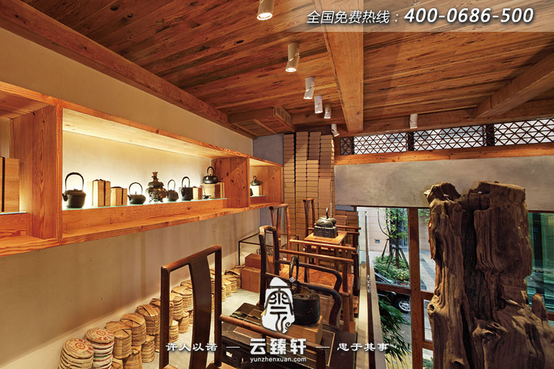 茶樓二層展廳設(shè)計(jì)