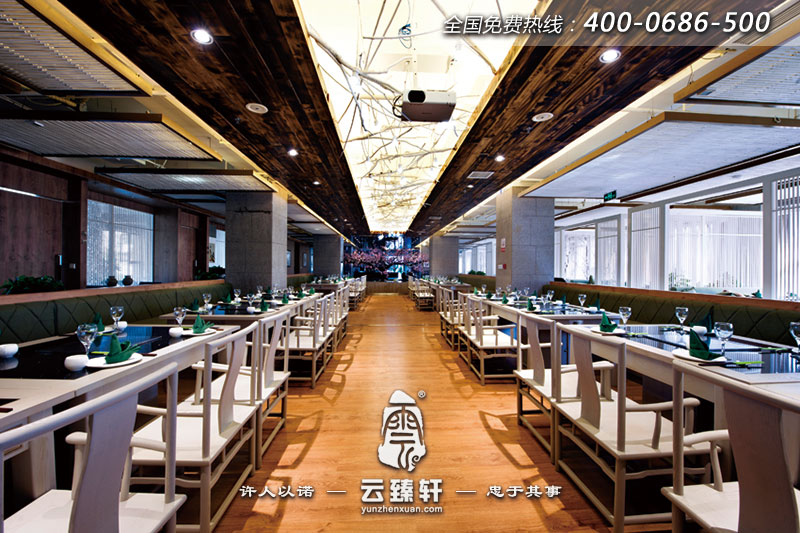 火鍋店大堂用餐區(qū)設(shè)計(jì)圖片
