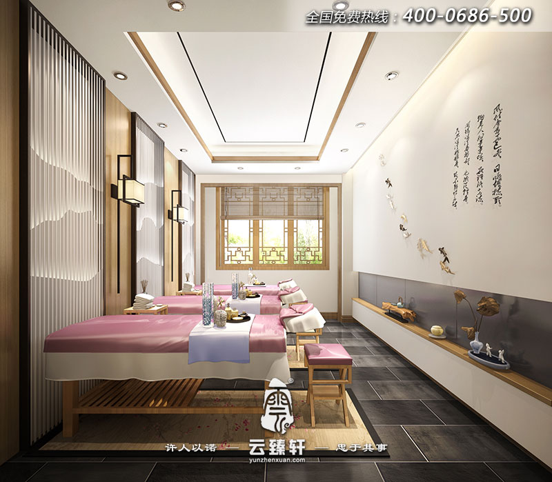 美容SPA房間設(shè)計效果圖