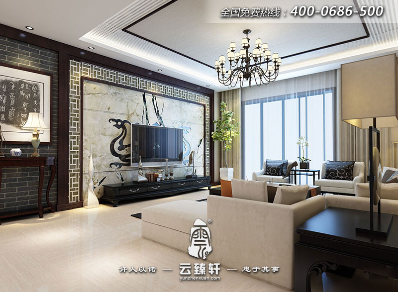 中式別墅設(shè)計效果圖