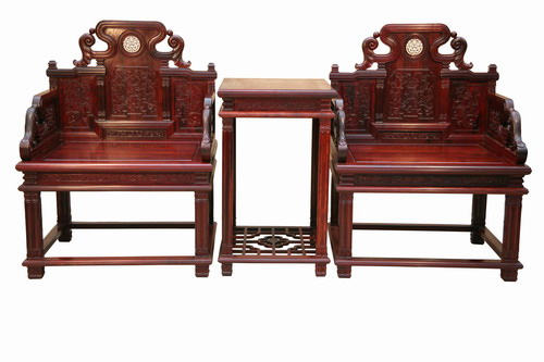 越南條紋烏木家具效果圖