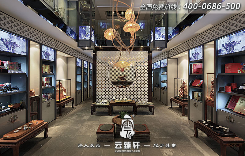 中式風(fēng)格茶樓裝修效果圖