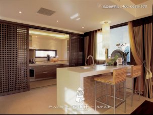 新中式設計樣板房里廚房裝修應該是怎樣的呢？