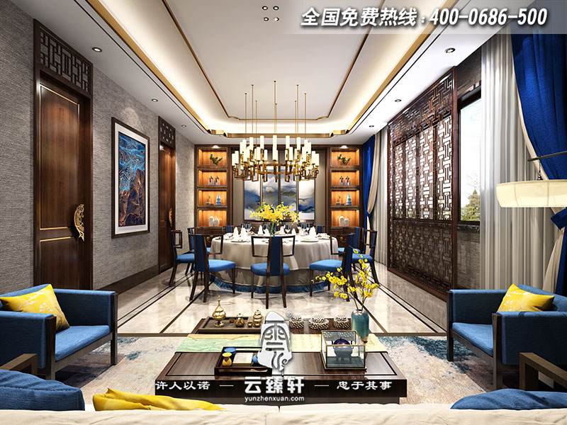 會所小餐廳設(shè)計效果圖