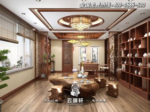 新中式辦公空間元素簡介,混搭新中式辦公空間