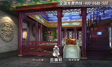 北京灣高端中式商務(wù)會所裝修設(shè)計效果圖